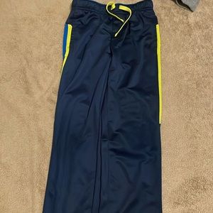 Nice looking boys athletic works pant full dark blue